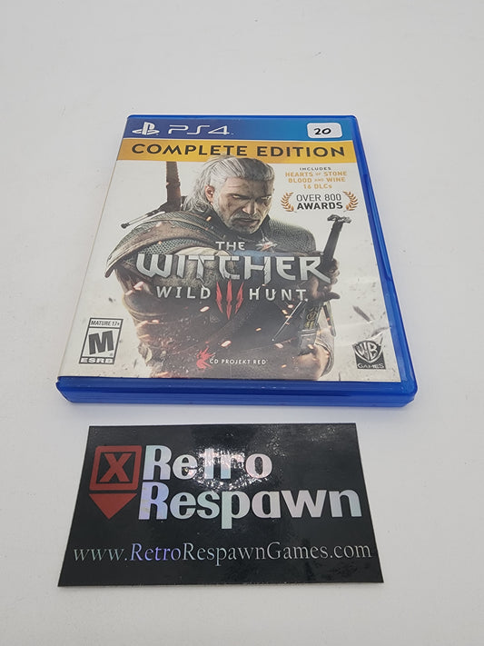 Witcher 3: Wild Hunt [Complete Edition] - Playstation 4 (Complete)