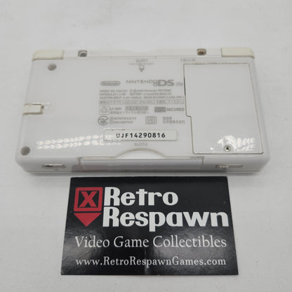 White Nintendo DS Lite - Nintendo DS (Console + Charger)