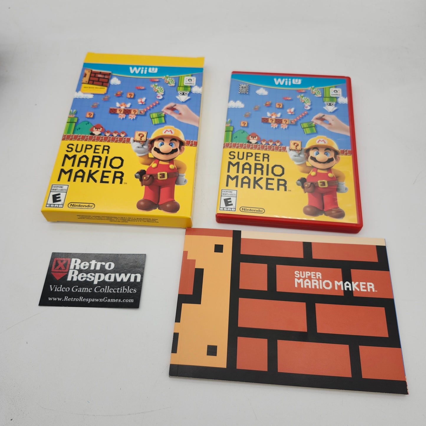 Super Mario Maker [Book Bundle] - Wii U (Complete)