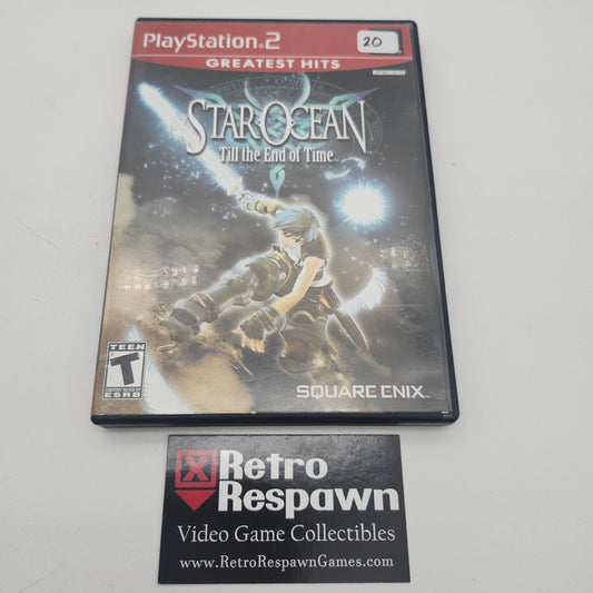 Star Ocean Till the End of Time [Greatest Hits] - Playstation 2 (Complete)