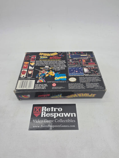 Spiderman X-Men Arcade's Revenge - Super Nintendo (Complete)