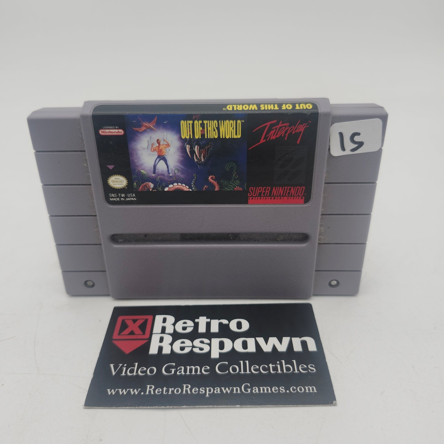 Out of This World - Super Nintendo (Game Only)
