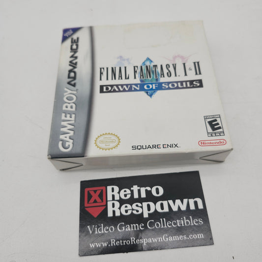 Final Fantasy I & II Dawn of Souls - GameBoy Advance (Complete)