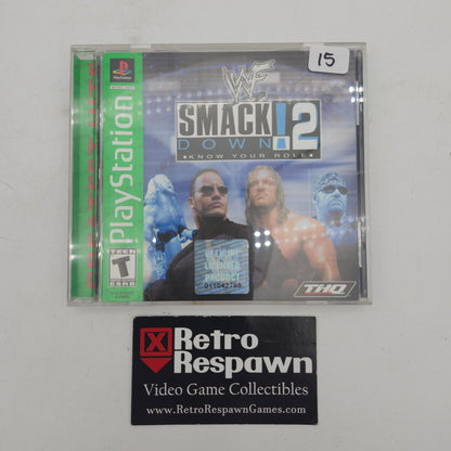 WWF Smackdown 2: Know Your Role [Greatest Hits] - Playstation (Complete)