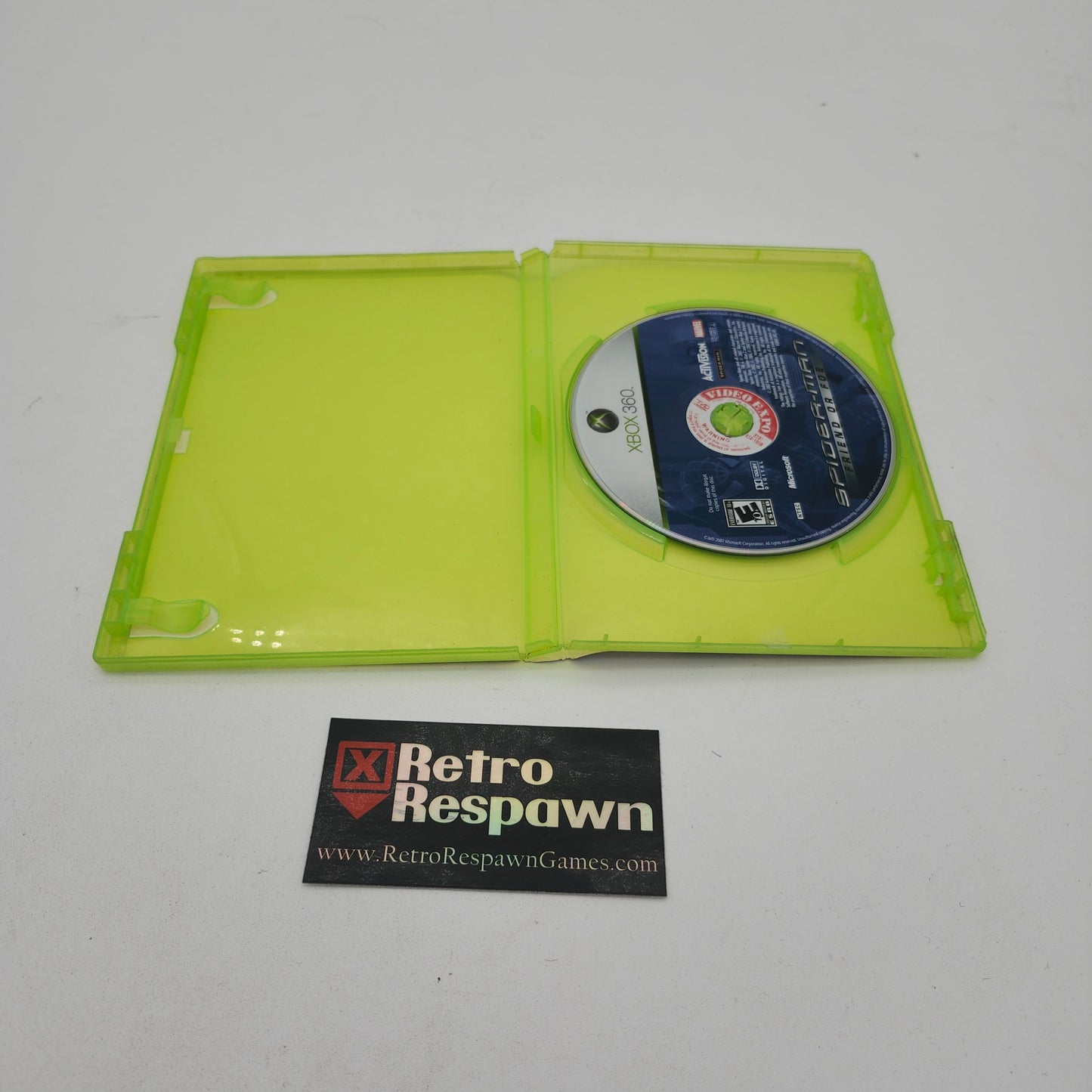 Spiderman Friend or Foe - Xbox 360 (Missing Manual)