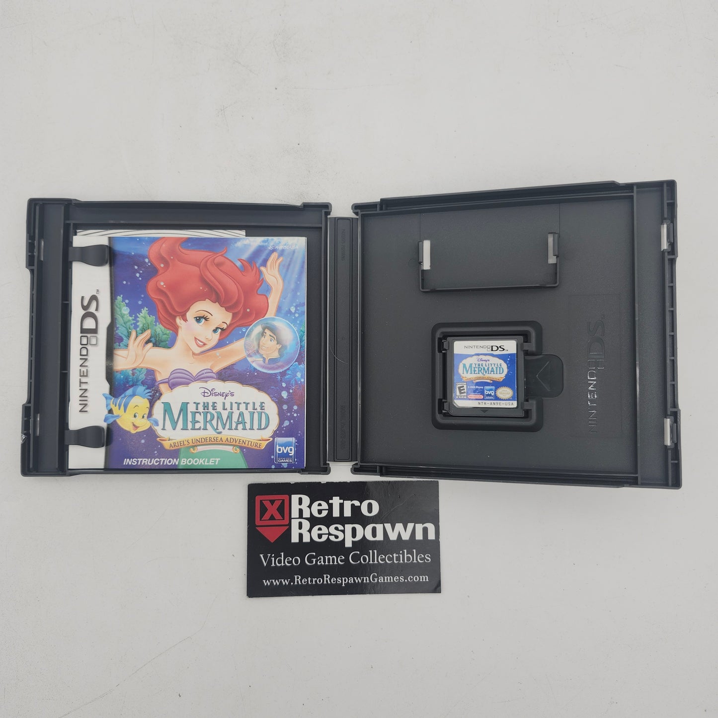 Little Mermaid Ariel's Undersea Adventure - Nintendo DS (Complete)