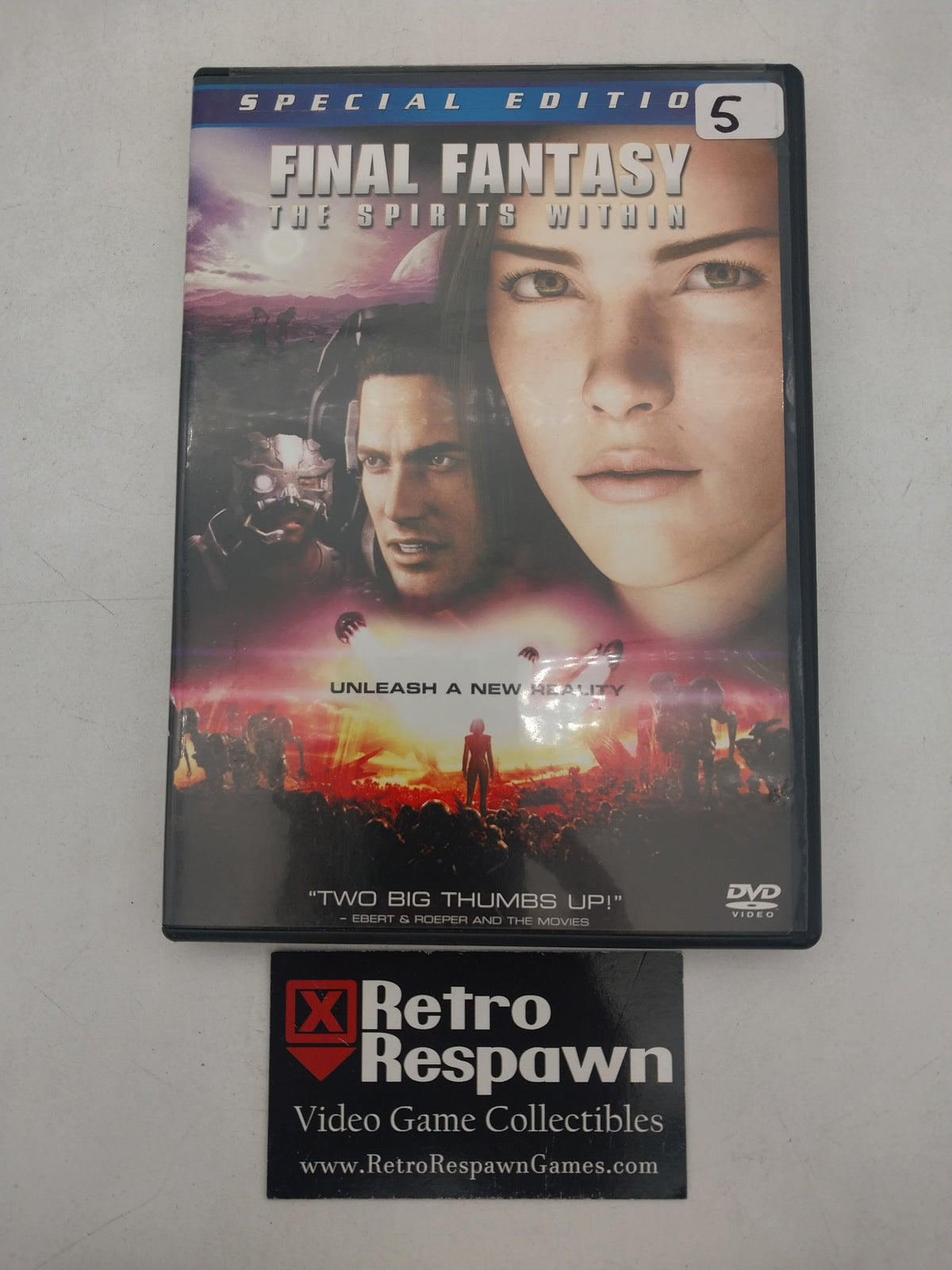 Final Fantasy The Spirits Within Special Edition - DVD (Complete)