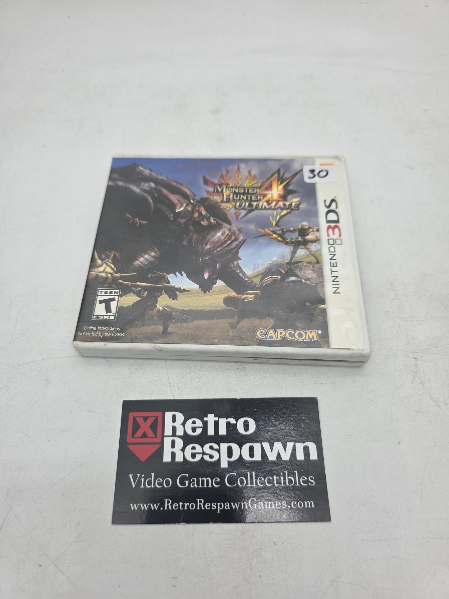 Monster Hunter 4 Ultimate - Nintendo 3DS (Complete)