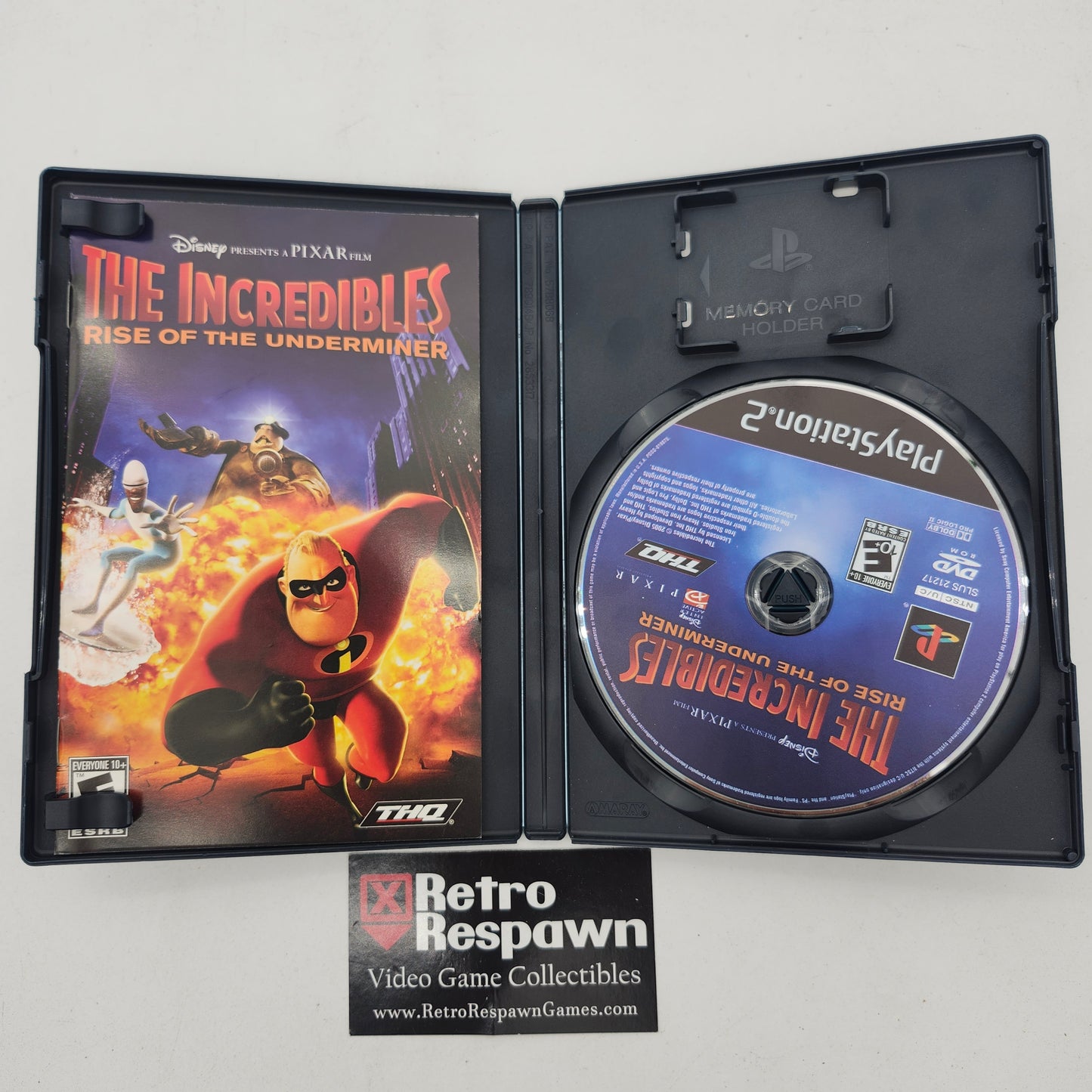 The Incredibles Rise of the Underminer - Playstation 2 (Complete)