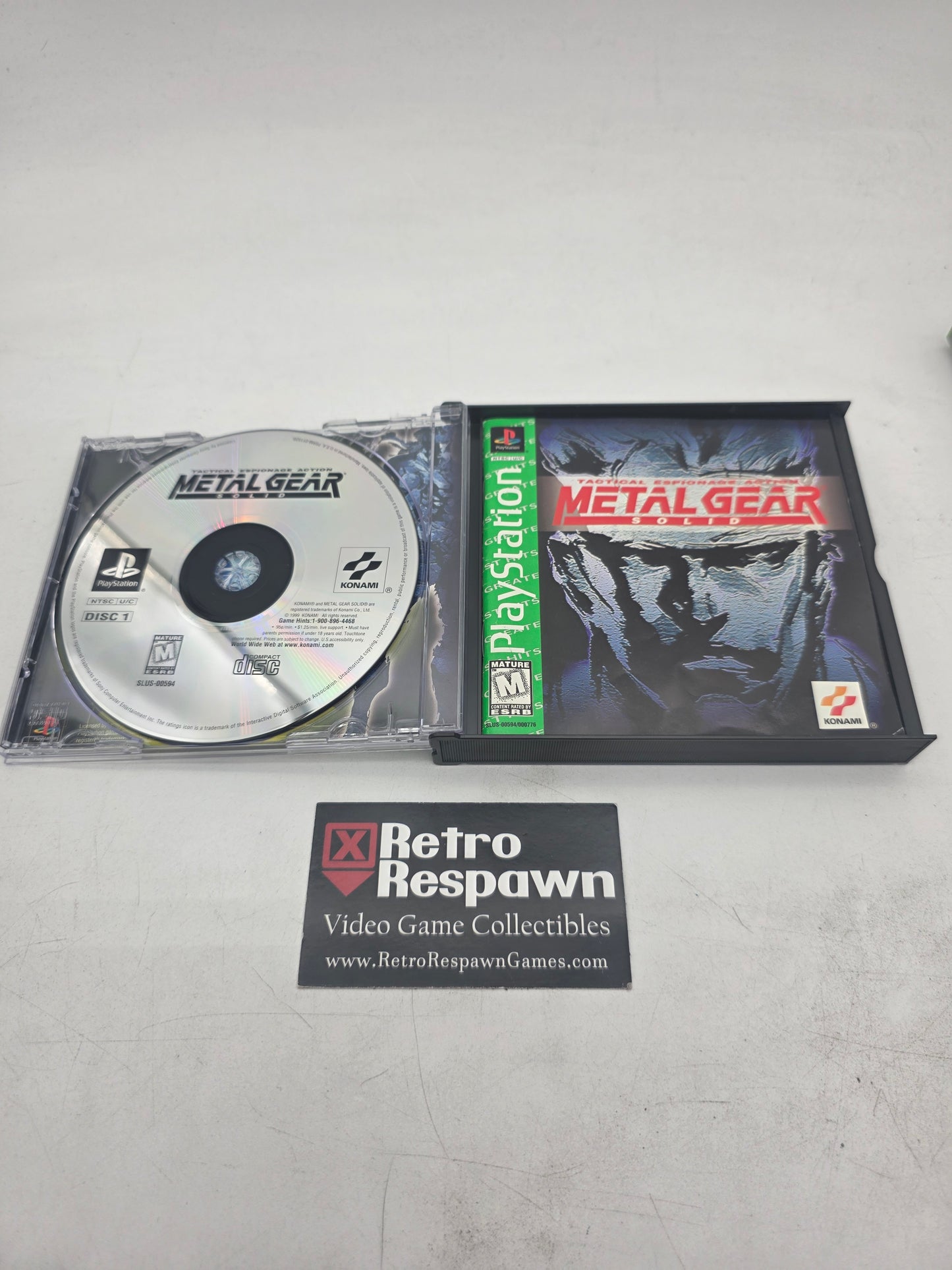 Metal Gear Solid [Greatest Hits] - Playstation (Complete)