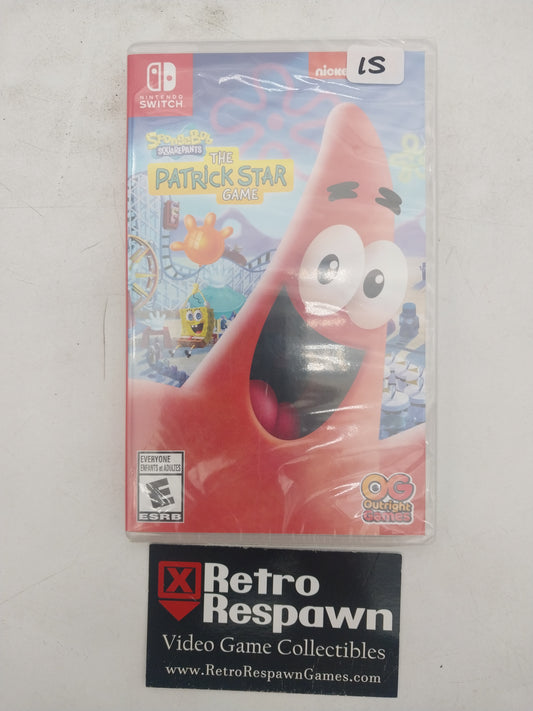 Spongebob Squarepants The Patrick Star Game - Nintendo Switch (Sealed)