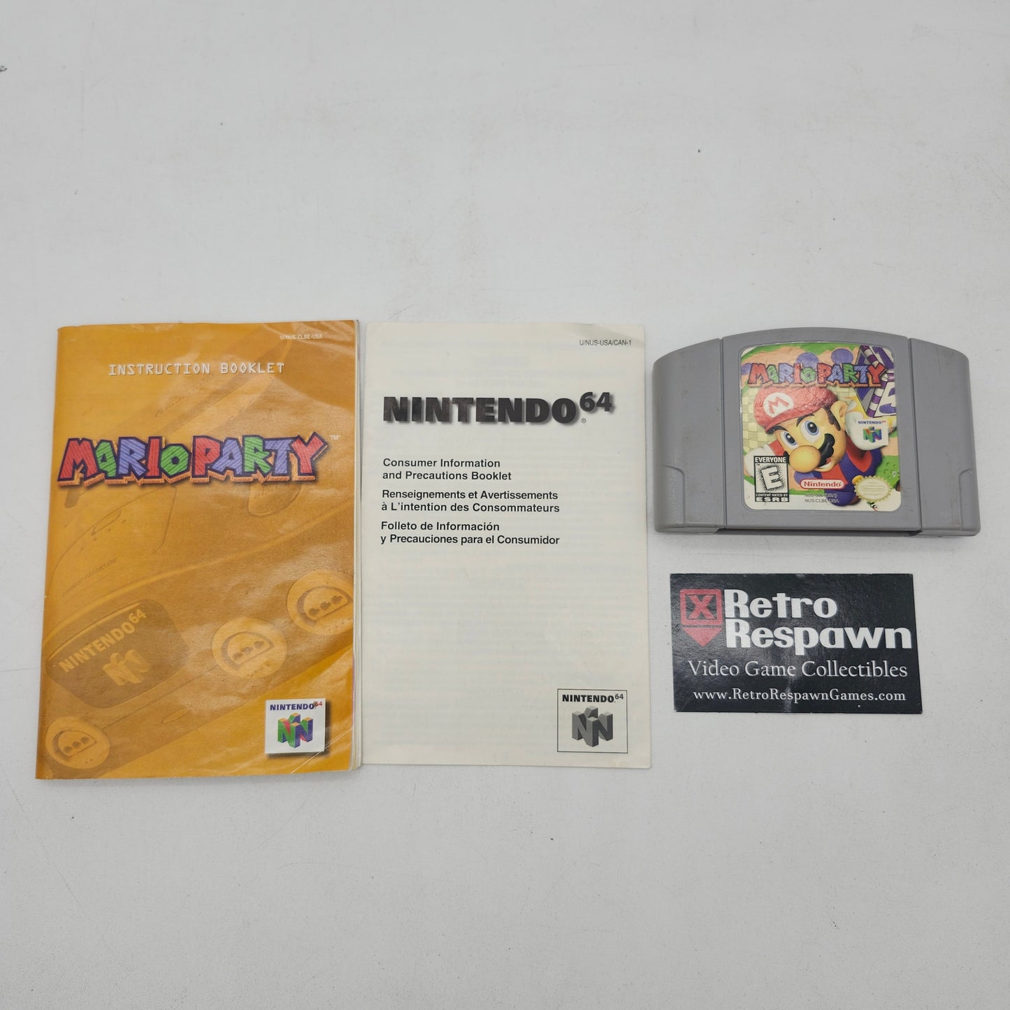 Mario Party - Nintendo 64 (Complete)