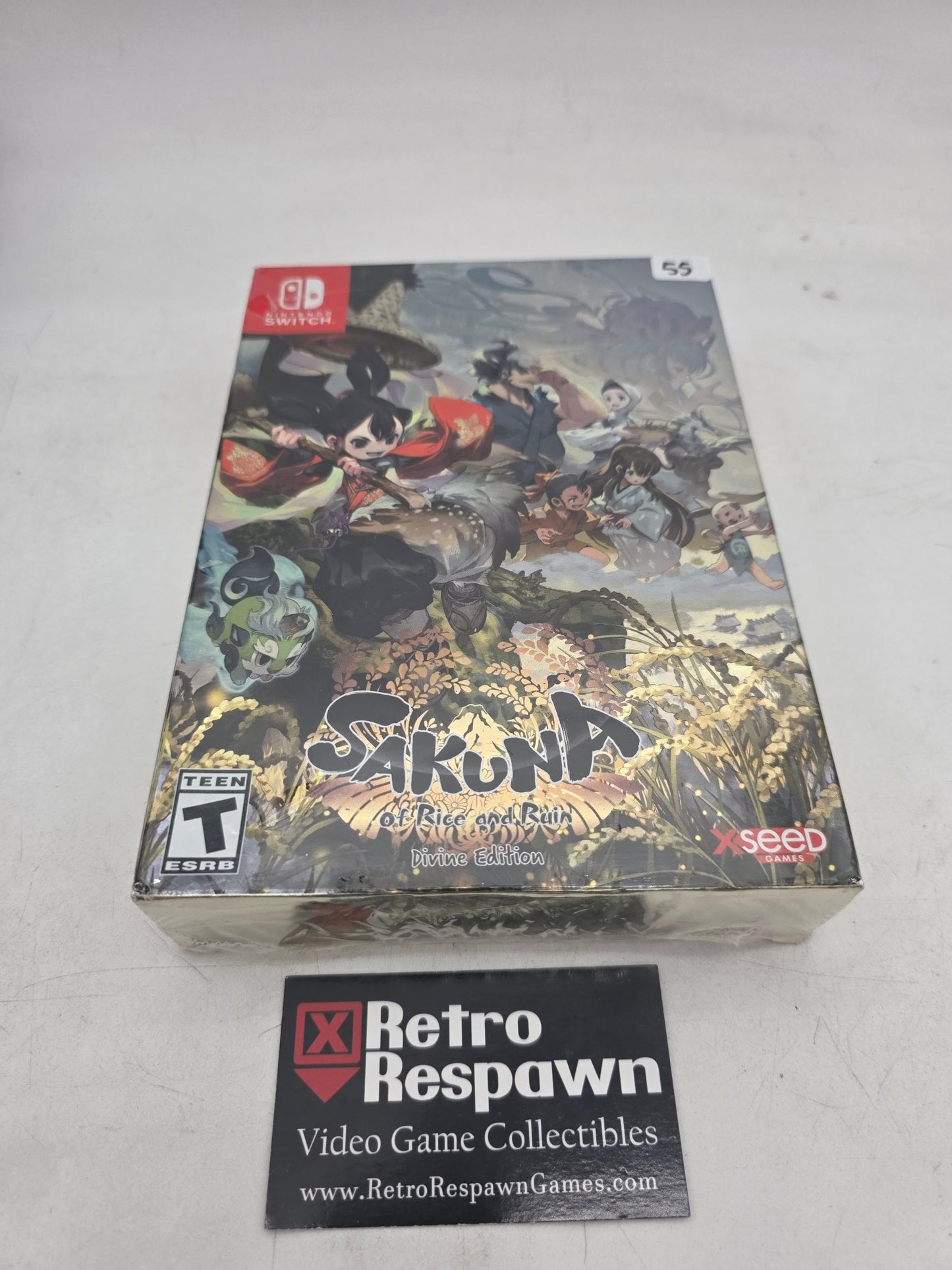 Sakuna: Of Rice and Ruin [Divine Edition] - Nintendo Switch (Sealed)
