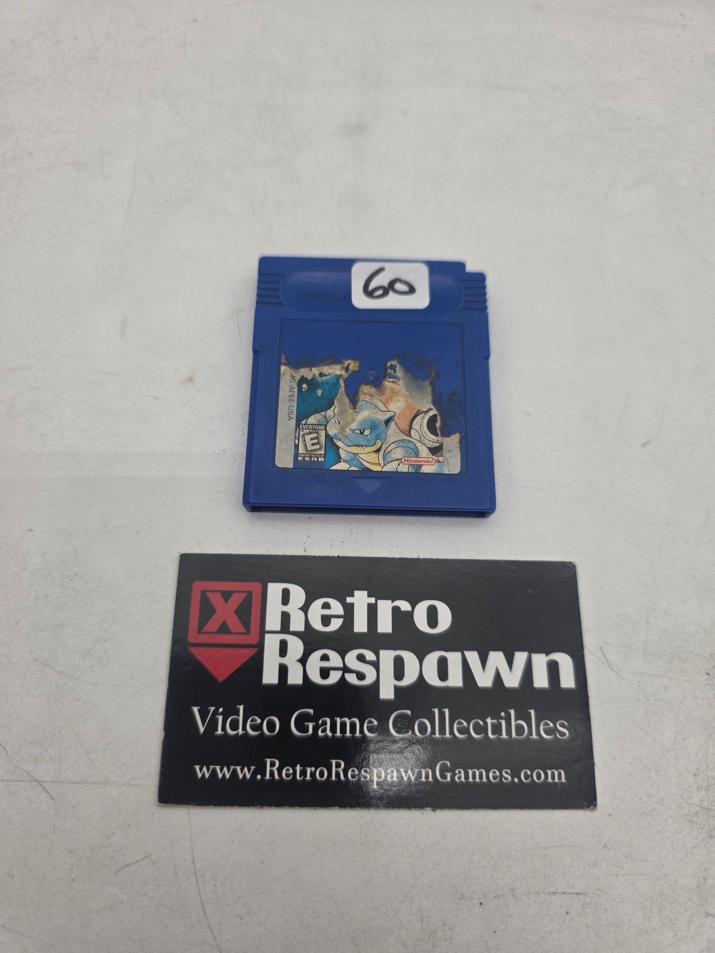 Pokemon Blue [Ugly Label] - GameBoy (Game Only)