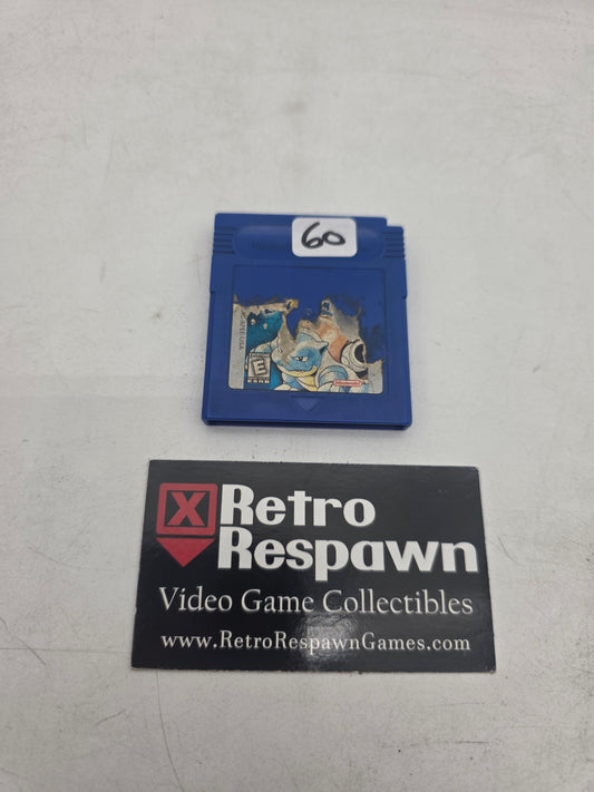 Pokemon Blue [Ugly Label] - GameBoy (Game Only)