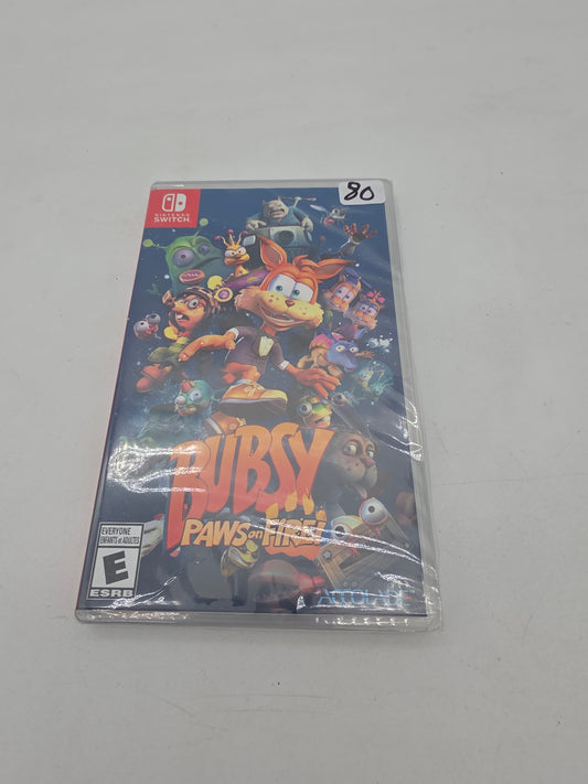 Bubsy Paws on Fire - Nintendo Switch (Sealed)