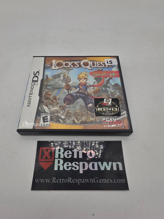 Lock's Quest - Nintendo DS (Complete)