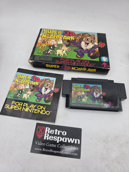 Super 3D Noah's Ark - Super Nintendo (Complete)