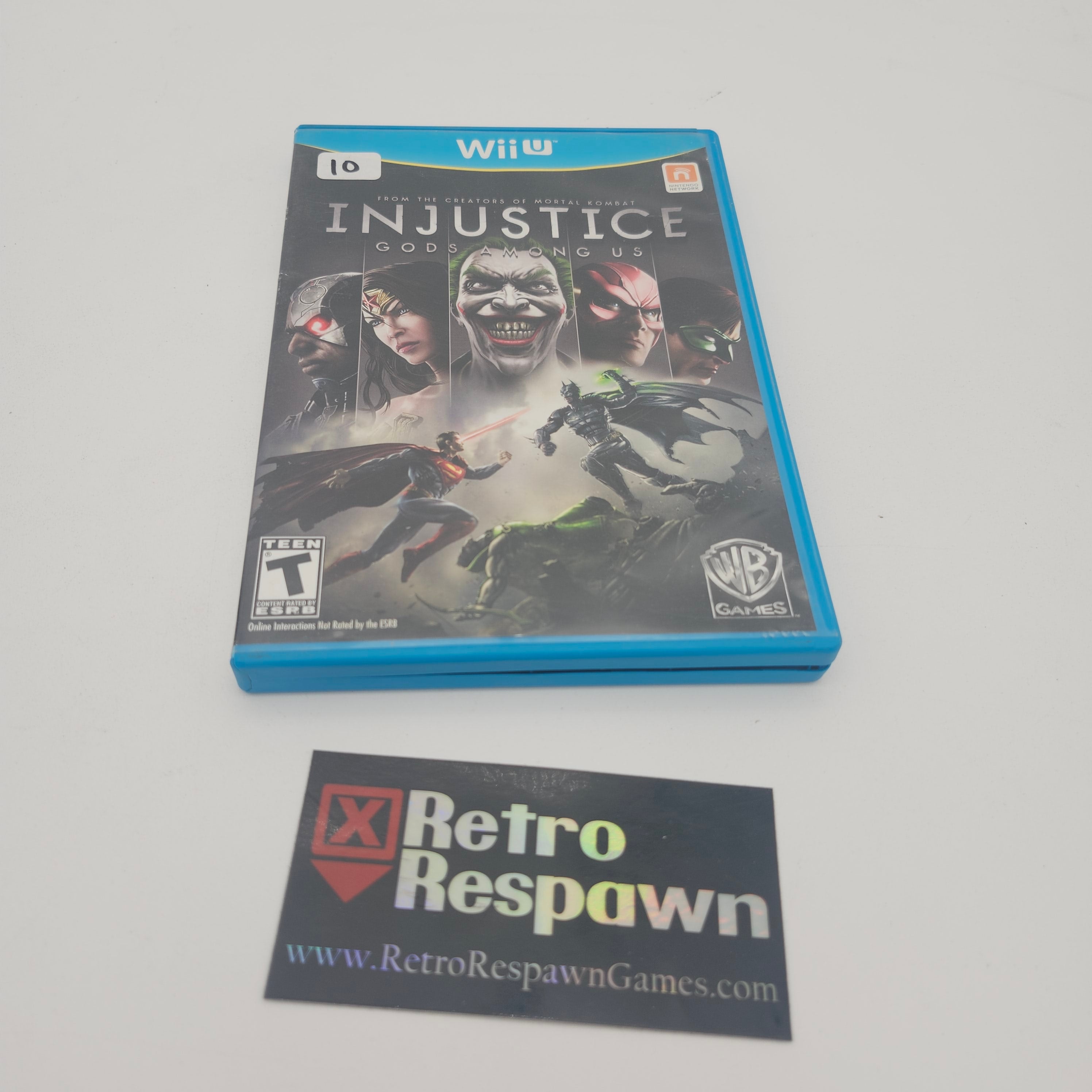 Injustice: Gods Among Us - Wii U (Complete) – Retro Respawn