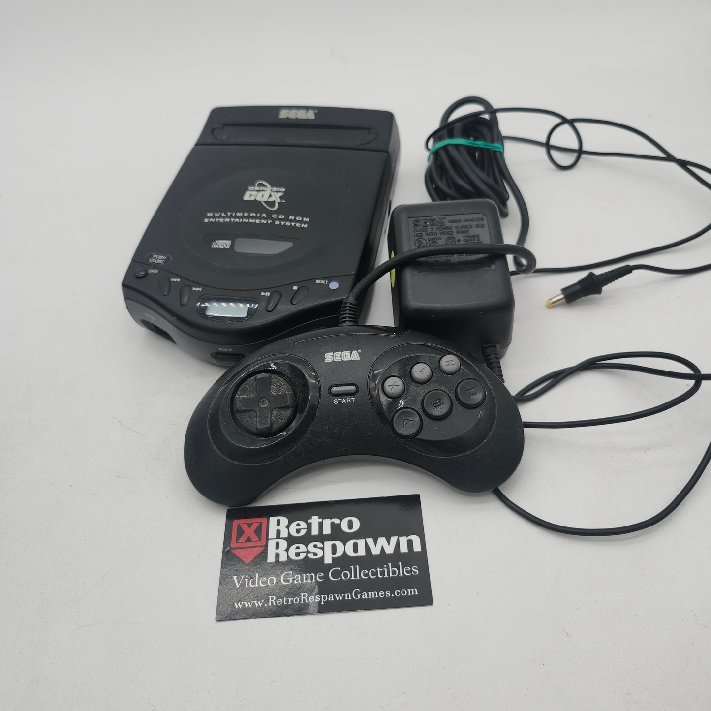 Sega Genesis CDx Console - Sega Genesis (Console, Controller OEM Power)