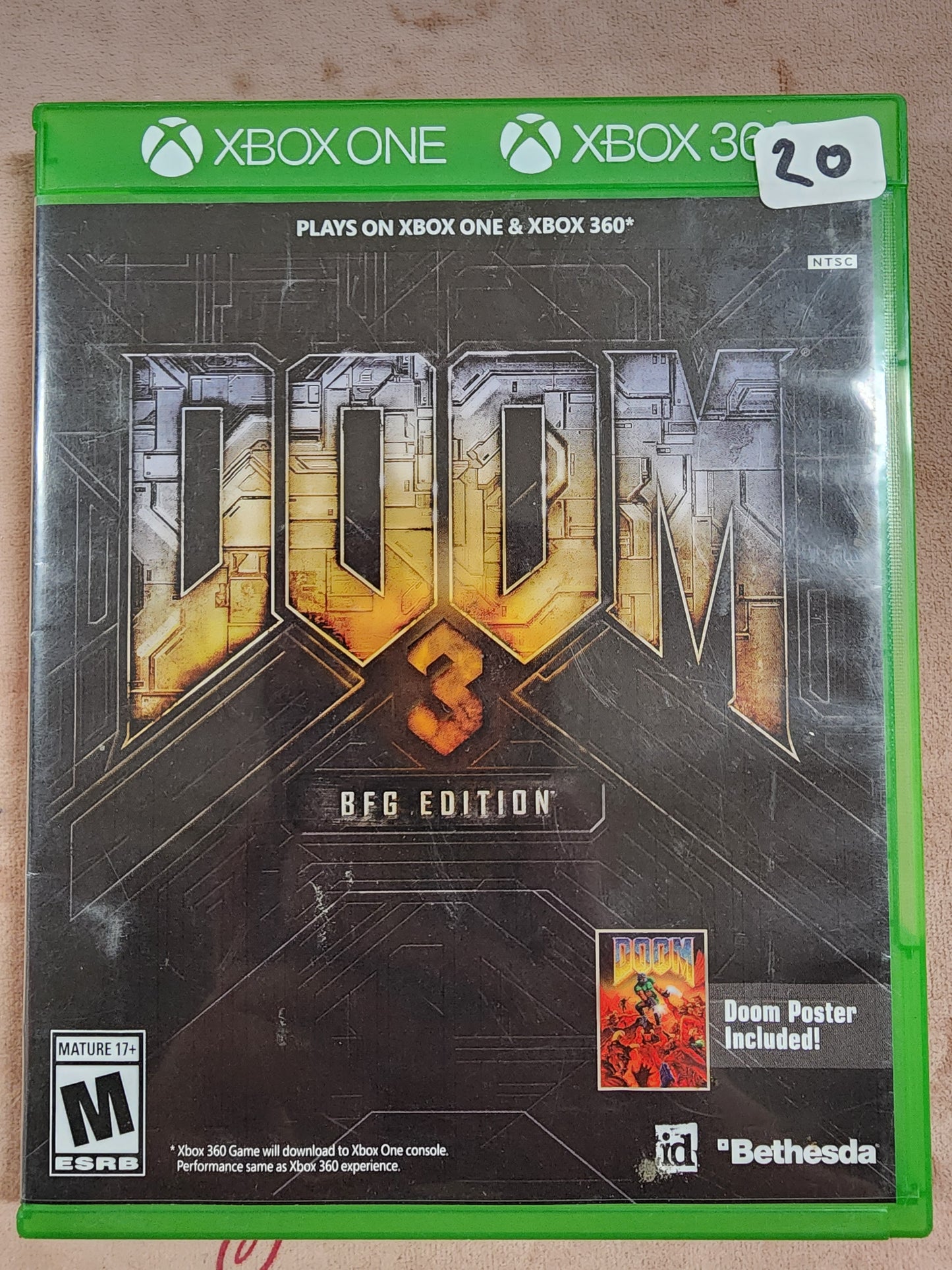 Doom 3: BFG Edition - Xbox 360/Xbox One (Complete)