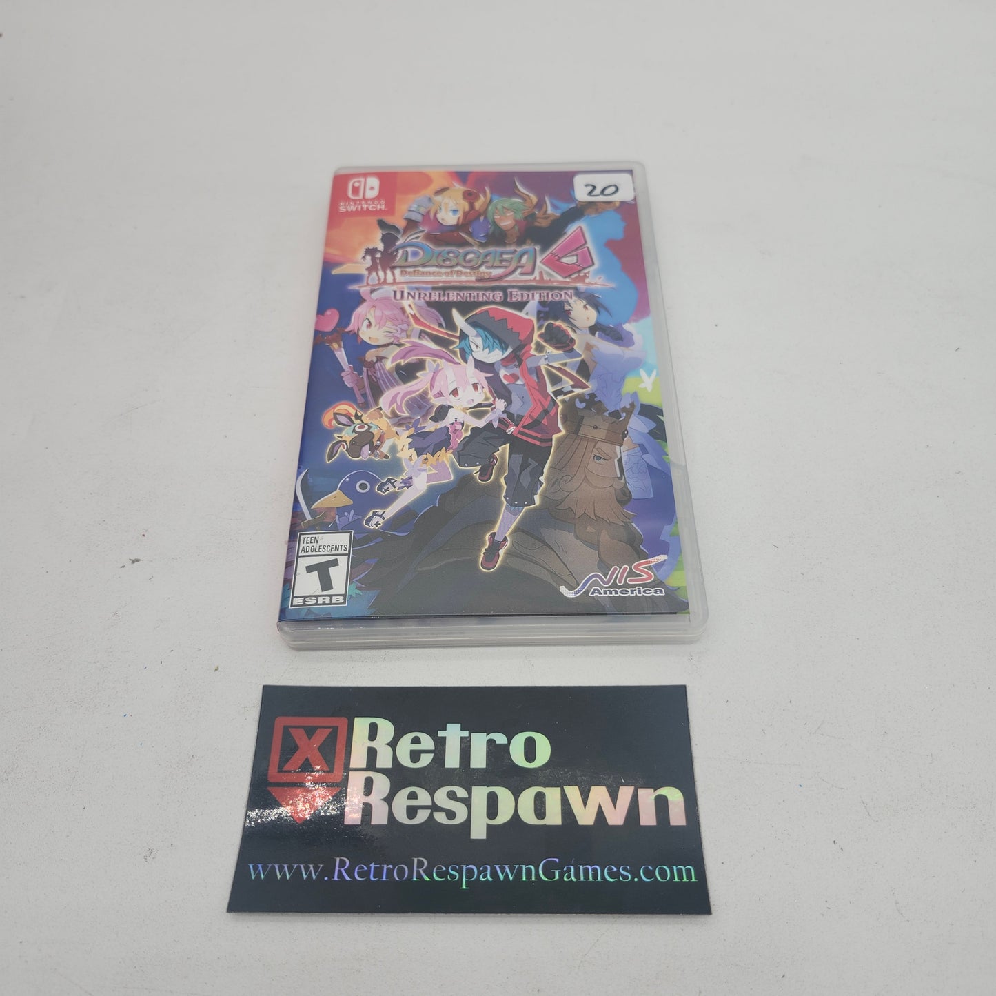 Disgaea 6: Defiance of Destiny [Unrelenting Edition] - Nintendo Switch (Complete)