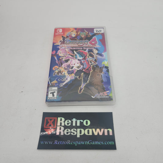 Disgaea 6: Defiance of Destiny [Unrelenting Edition] - Nintendo Switch (Complete)