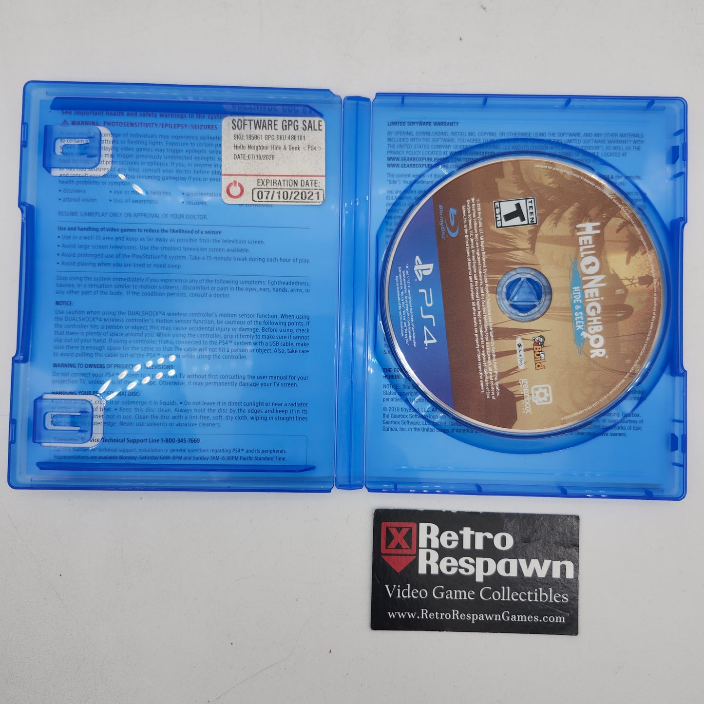 Hello Neighbor Hide & Seek - Playstation 4 (Complete)