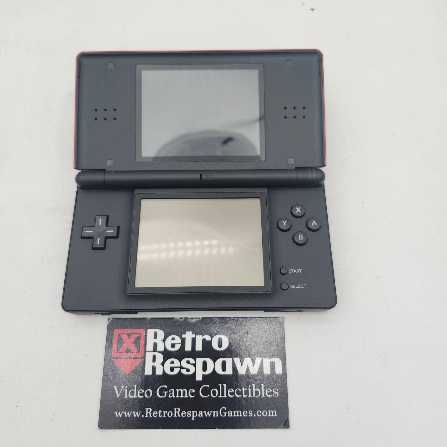 Red Crimson & Black Nintendo DS Lite - Nintendo DS (Console + Charger)