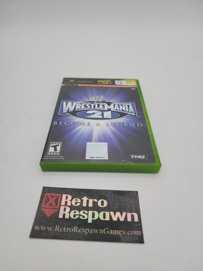 WWE Wrestlemania 21 - Xbox (Complete)