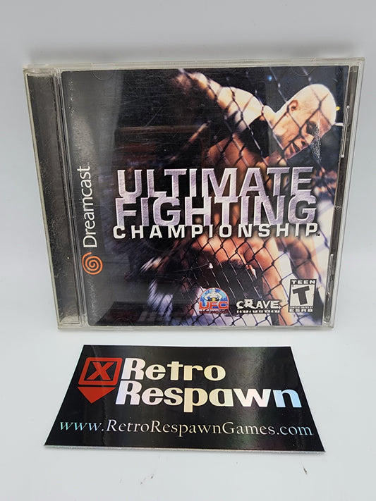 UFC: Ultimate Fighting Championship - Sega Dreamcast (Complete)