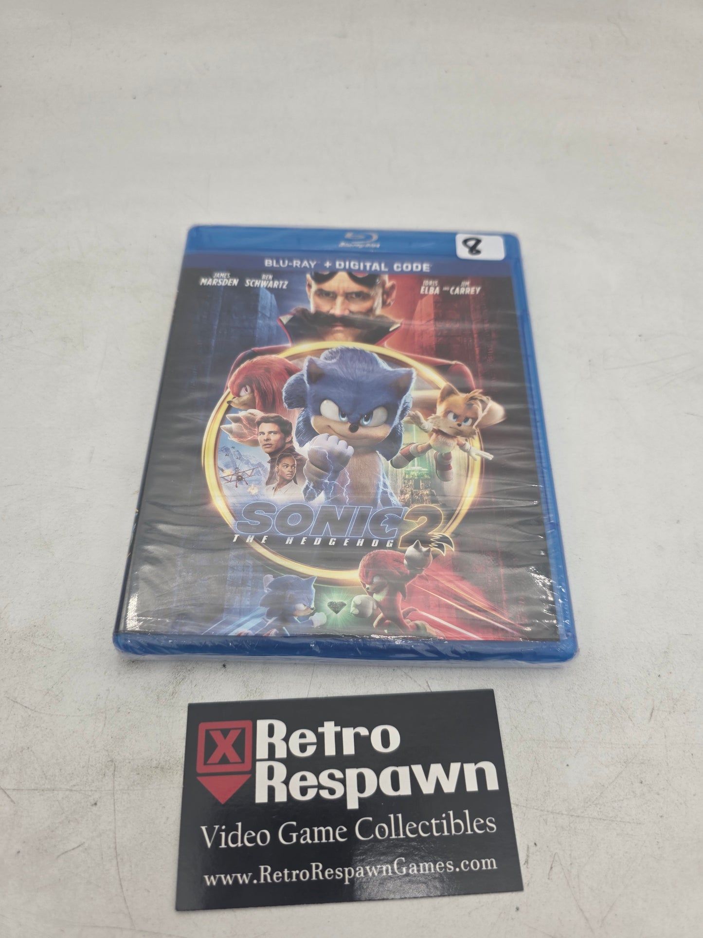 Sonic the Hedgehog 2 Blu-Ray - Movie (Sealed)
