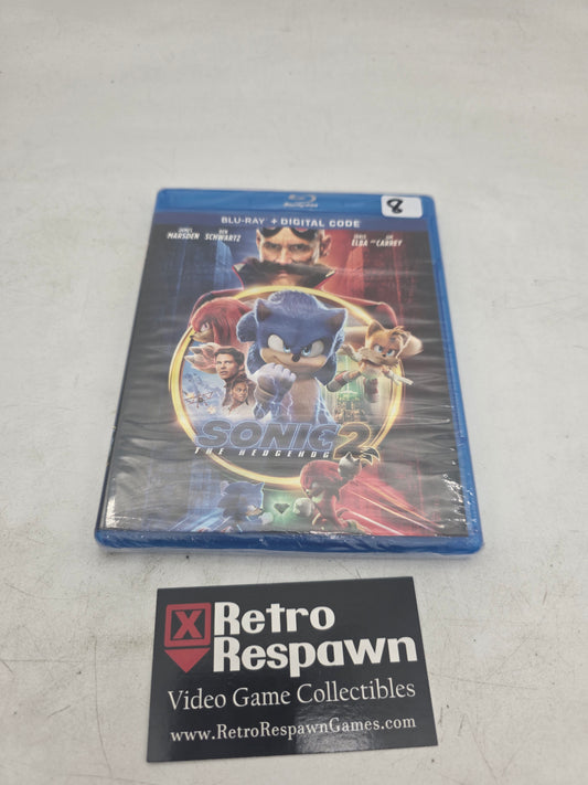 Sonic the Hedgehog 2 Blu-Ray - Movie (Sealed)