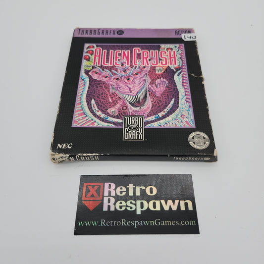 Alien Crush - TurboGrafx-16 (Complete)