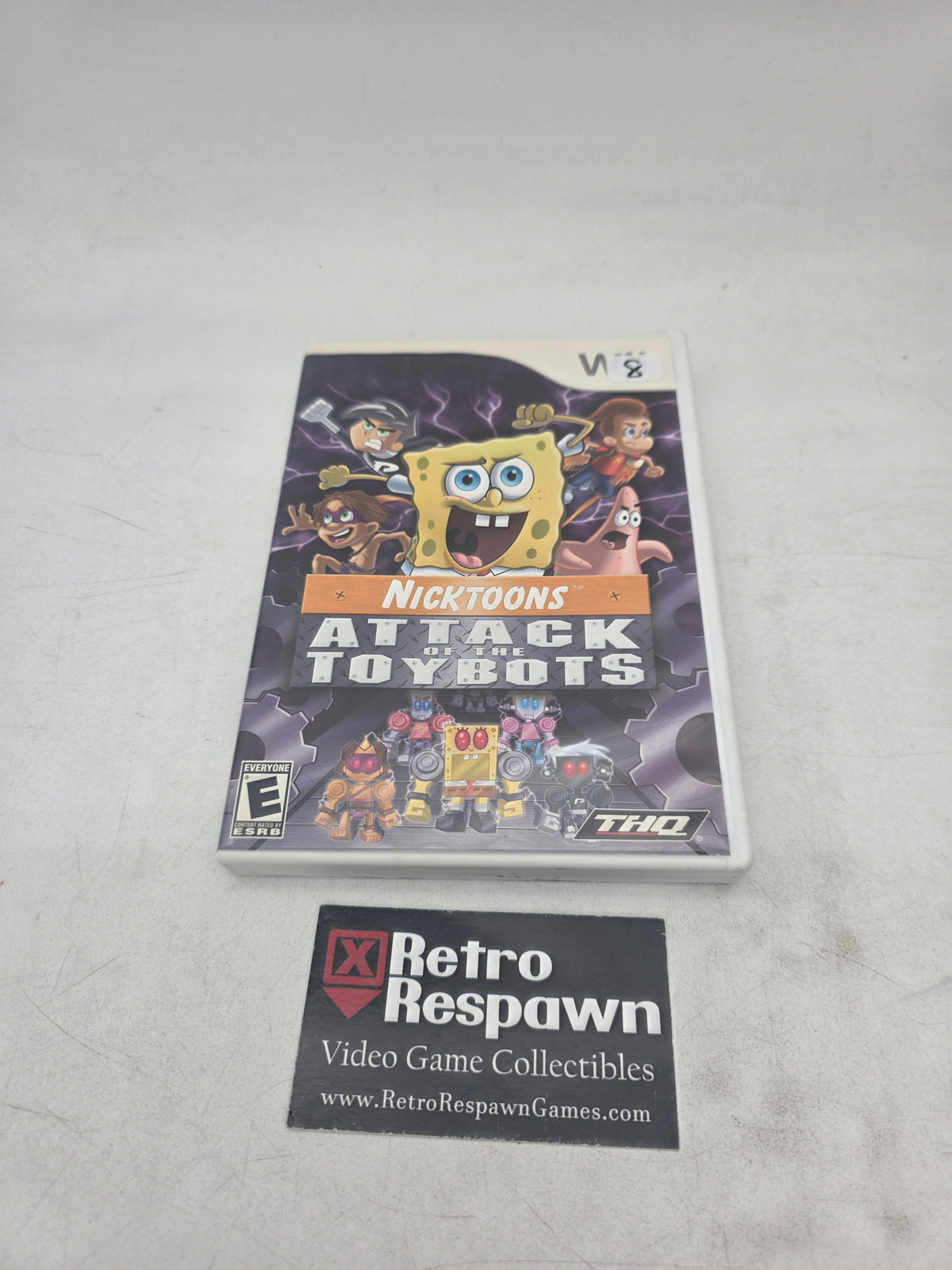 Nicktoons Attack of the Toybots - Wii (Complete)