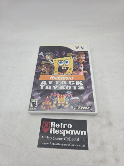 Nicktoons Attack of the Toybots - Wii (Complete)
