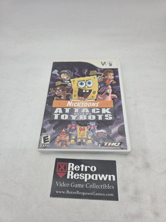 Nicktoons Attack of the Toybots - Wii (Complete)