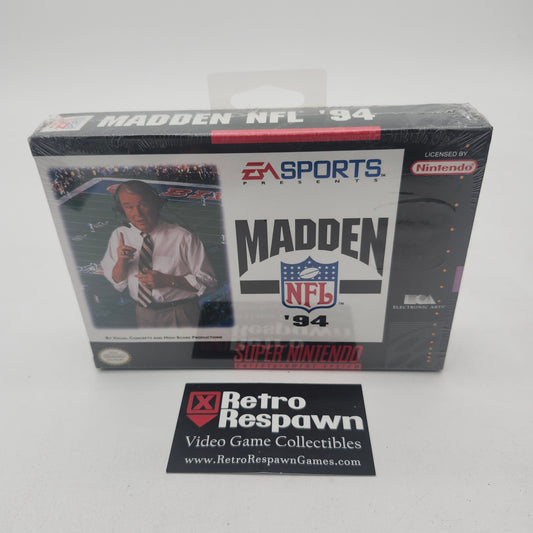 Madden NFL '94 - Super Nintendo (Sealed)