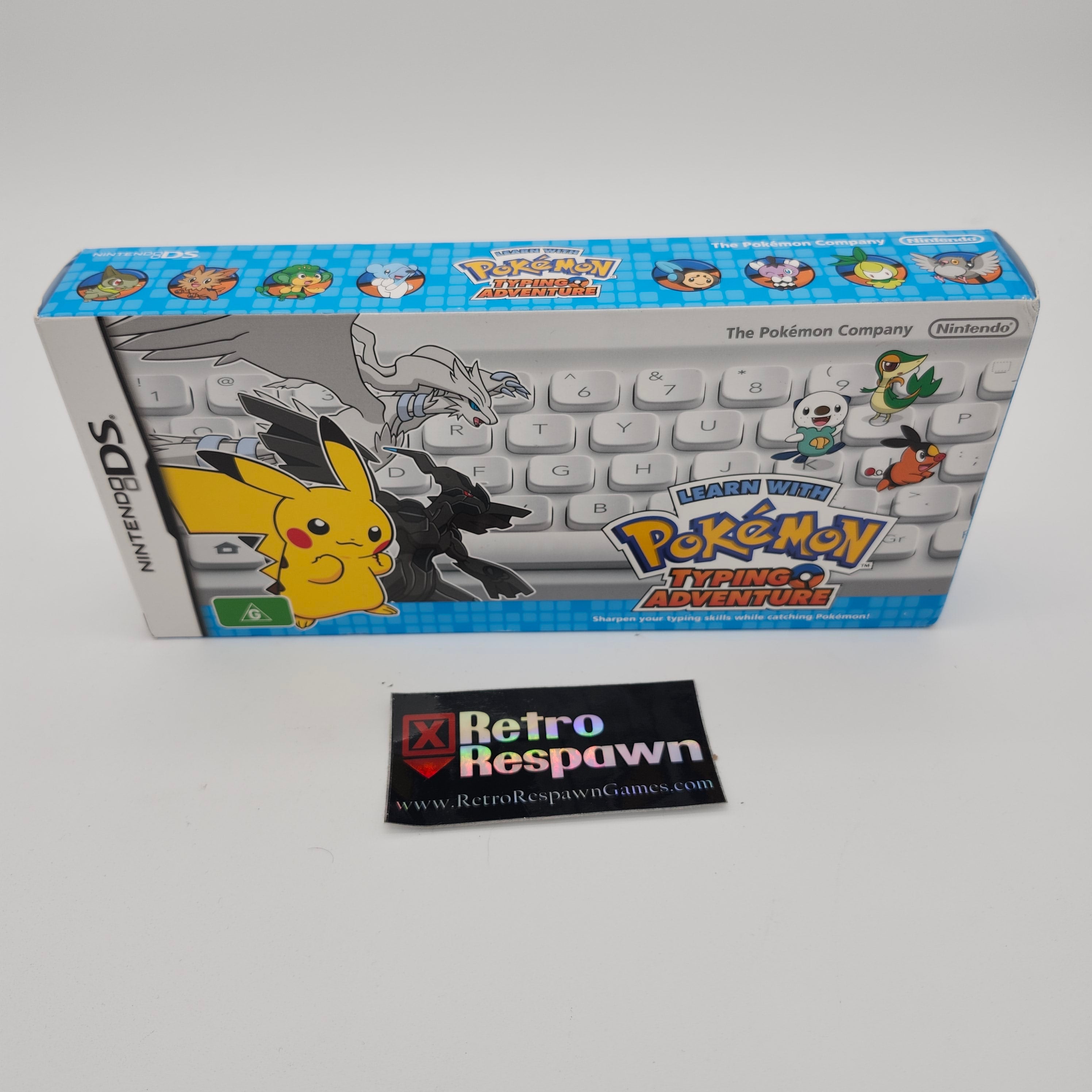 Learn with Pokemon Typing Adventure PAL Nintendo DS (New) Retro Respawn