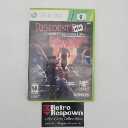 Resident Evil: Operation Raccoon City - Xbox 360 (Missing Manual)