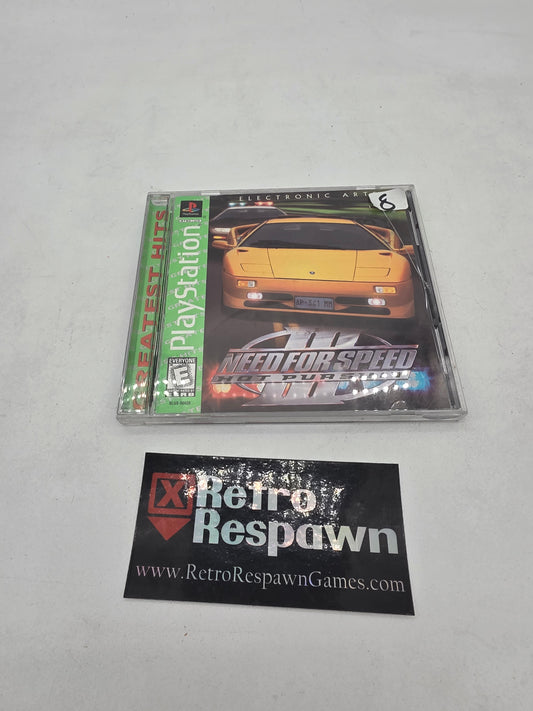Need for Speed 3 Hot Pursuit [Greatest Hits] - Playstation (Complete)