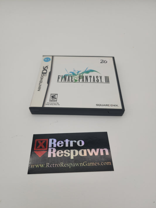 Final Fantasy III - Nintendo DS (Complete)