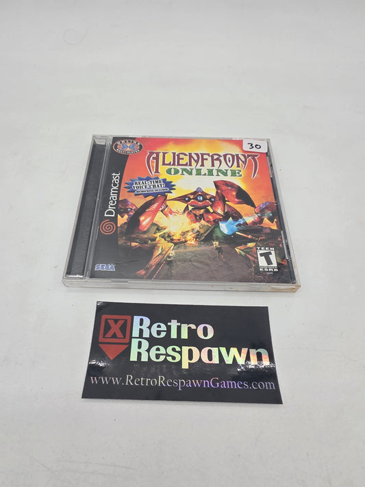 Alien Front Online - Sega Dreamcast (Complete)