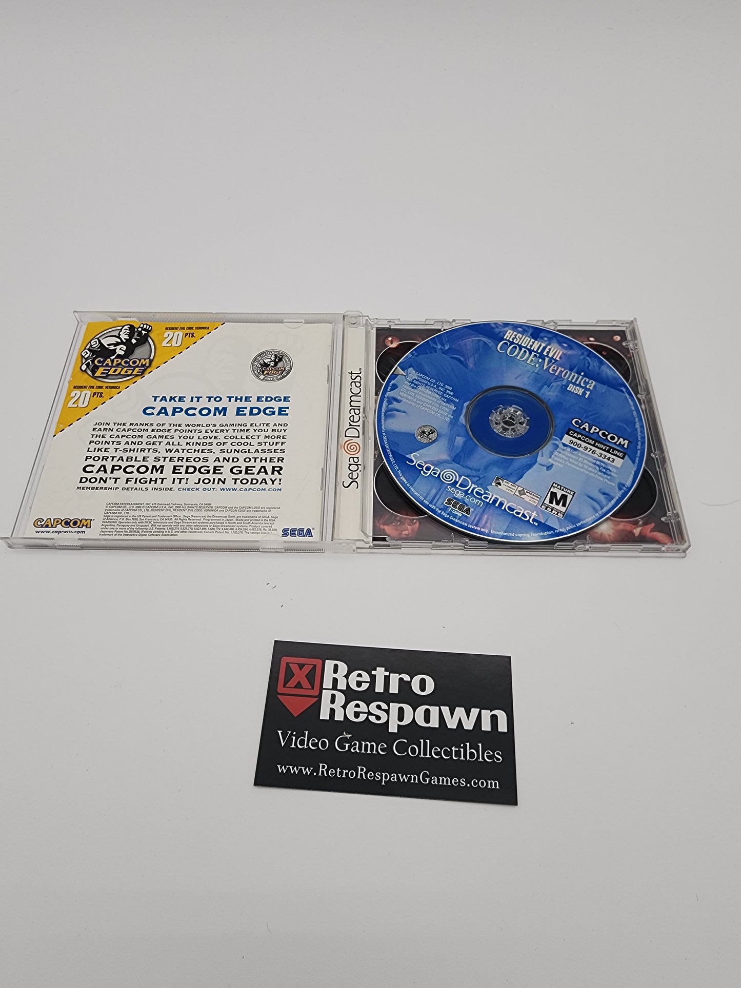 Resident Evil CODE Veronica - Sega Dreamcast (Complete)