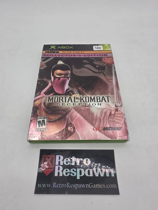 Mortal Kombat: Deception [Kollector's Edition: Mileena Version] - Xbox (Complete)