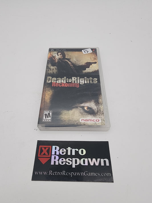 Dead to Rights Reckoning - PSP (Complete)