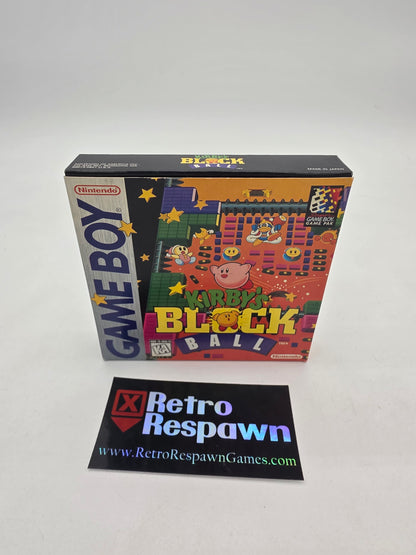 Kirby's Block Ball - GameBoy (Complete)