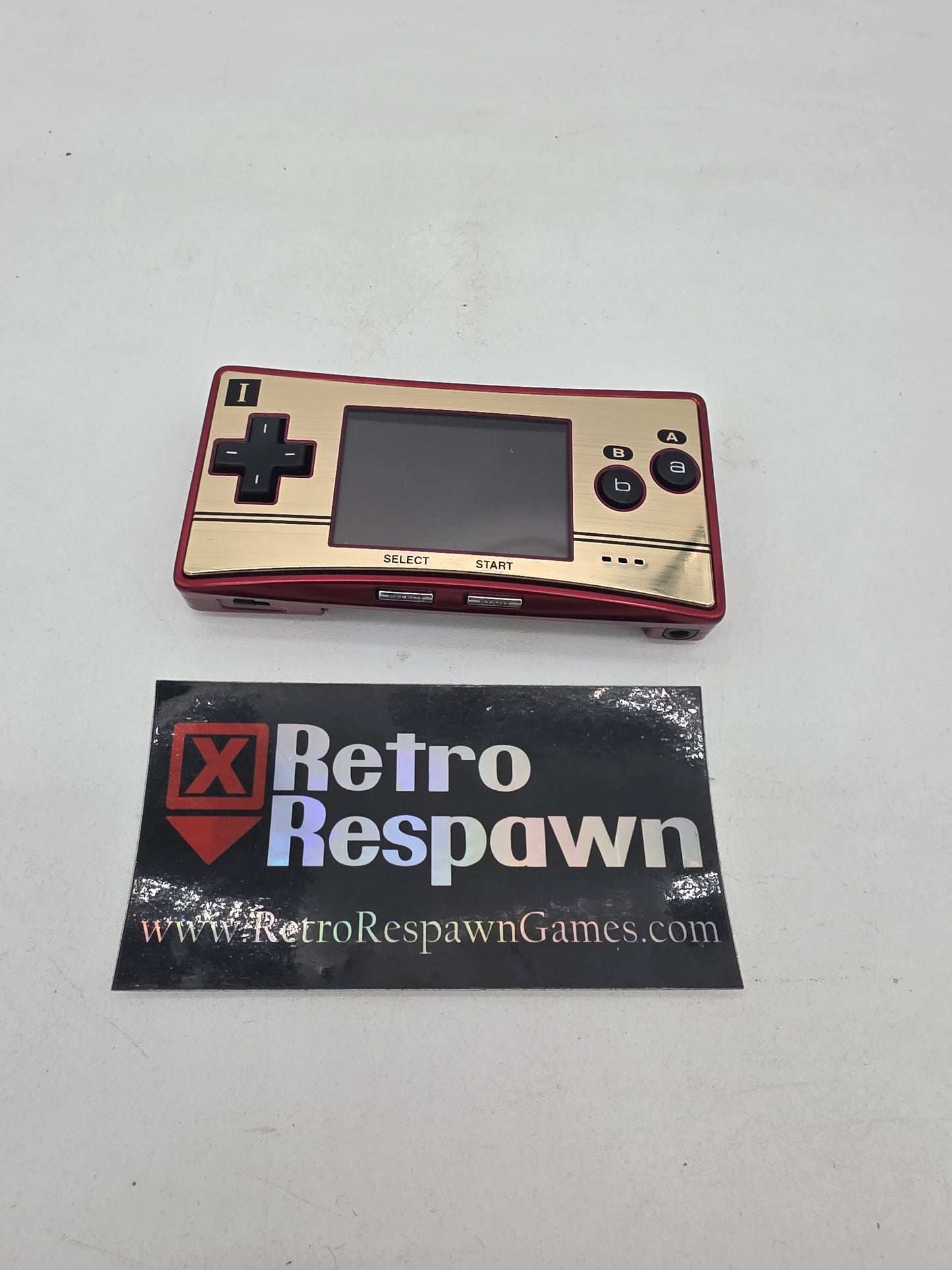 GBA Micro [20th Anniversary Edition] - GameBoy Advance (Console and Charger)