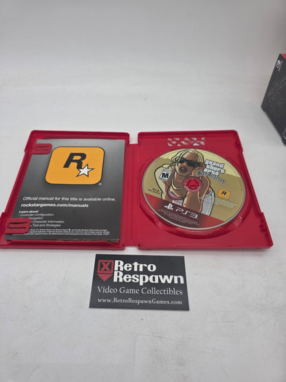 Grand Theft Auto San Andreas [Greatest Hits] - Playstation 3 (Complete)