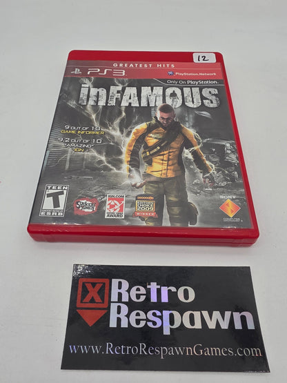Infamous [Greatest Hits] - Playstation 3 (Complete)